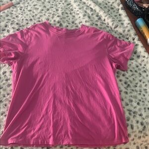 lululemon athletica Pink Short Sleeve Tee